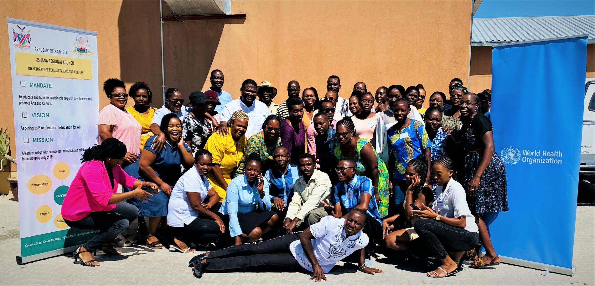 Making every school in Namibia a health promoting school | WHO